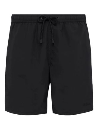 MC2 Saint Barth Patmos drawstring swim shorts - men - Polyester - M - Black