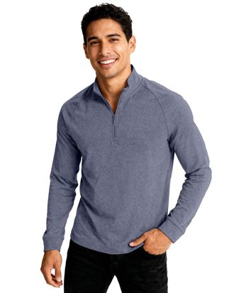 Clique Dash Recycled Mens Quarter Zip Sweatshirt