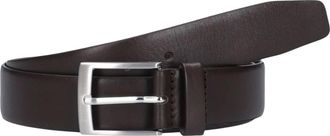 Stefano Lauran Belts - Heren - Riemen - Bruin - 95 CM - Leer - Accessoires