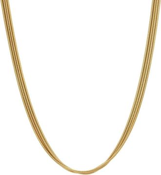 Adornia Adornia 18K Plated Stainless Steel Necklace