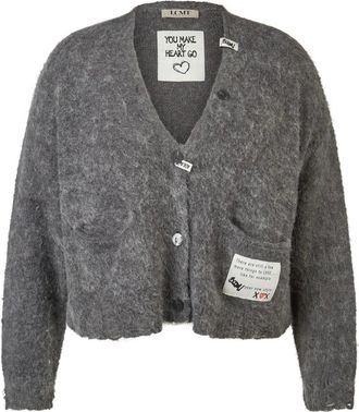 LeComte Dames, Truien, Grijs, Maat: XS