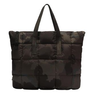 Aspesi Borsa B027 Imbottita in Piuma - Dames - Shoppers - Veelkleurig - ONE Size - Nylon - Tassen