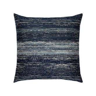 Frontgate Textured Indoor/Outdoor Pillow by Elaine Smith - Lagoon, 20 x 20 Square Lagoon - Frontgate