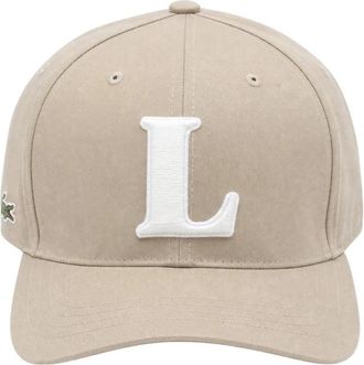 Lacoste Cappellino da baseball ricamato 3D - - Accessories - Uomo - Beige - M