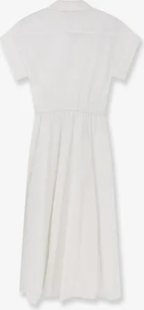 Tory Burch Womens Dress Chemisier Cotton White