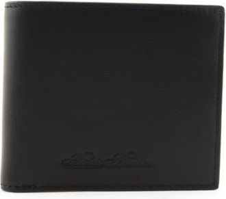 Brooks Brothers Rochdale Leather Bifold Wallet in Jet Black at Nordstrom Rack