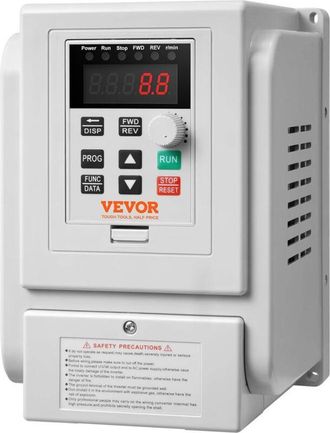 OEM Variador De Frecuencia De 2,2 Kw, 3 Hp, 10 A, 0-400 Hz, Vfd, Entrada Monof&aacute;sica, Salida Trif&aacute;sica, Regulador De Velocidad, Refrigeraci&oacute;n R&aacute;pida Para M