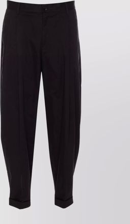 Dolce & Gabbana balloon fit wide leg trousers