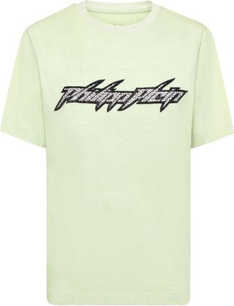 Philipp Plein Mujer, Camisetas, Verde, Talla: L