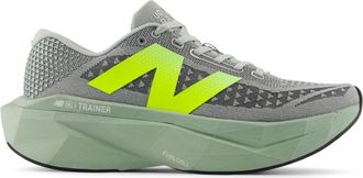 New Balance Mens Fuelcell Supercomp Trainer V3 Shoe In Green/grey