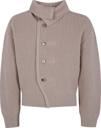 Dries Van Noten Sweater Wool Beige Marino