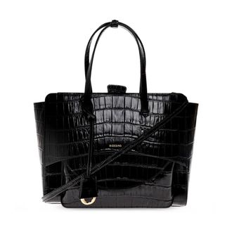 Hidesins Tassen, Dames, Zwart, ONE Size, Katoen, Flap Large Bag