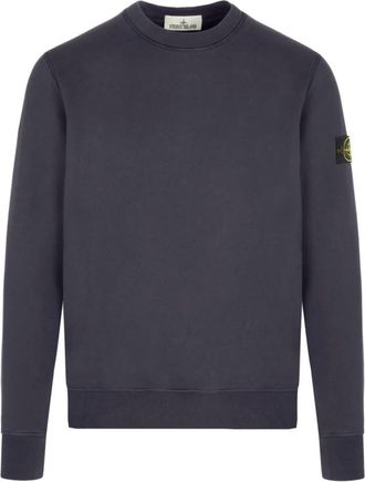 Stone Island Kompas Badge LS T-Shirt Inkt - Heren - Sweatshirts - Zwart - XL - Katoen - Hoodies & sweatvesten