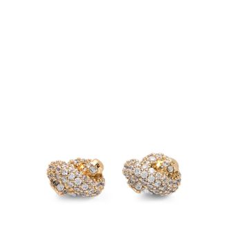 Kate Spade New York Sailor Crystal-embellished Heart Earrings