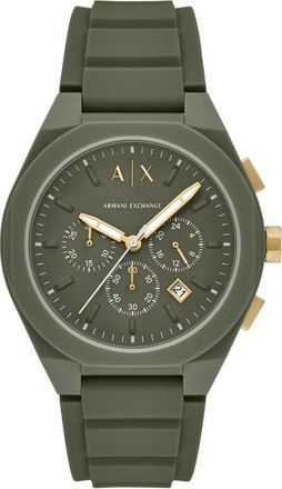 Armani Mens Exchange Green Dial Watch