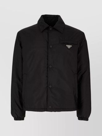 Prada collared jackets elastic cuffs