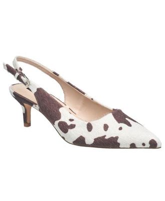 French Connection Quinn Cowprint Heel in Brown at Nordstrom, Size 10