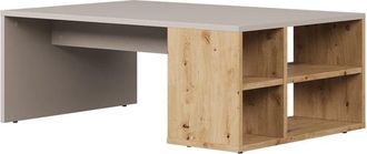 Vicco Mesa De Centro Danny, Cachemira, 90 X 60 Cm Con Estantes, Vicco