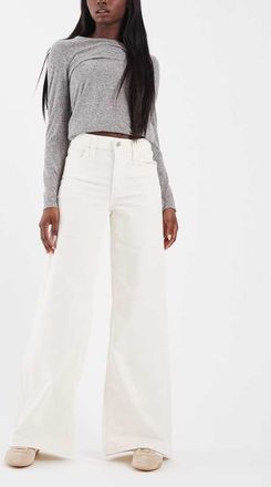 Levi's 728 jeans a gamba larga a vita alta bianchi-Bianco