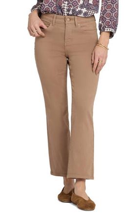 NYDJ Marilyn Straight Leg Ankle Jeans in Toasted Coconut at Nordstrom, Size 00