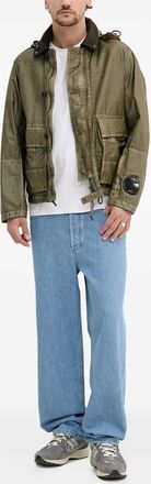 C.P. Company Giacca Mille con cappuccio - Verde