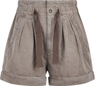 Isabel Marant Short Shorts, female, Brown, XS, Nirma-Gb Short Shorts