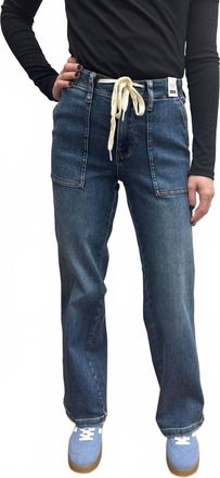 Judy Blue High Waist Drawstring Jean In Dark Wash