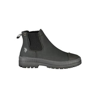U.S.Polo Association Black Polyurethane Womens Womens Boot