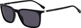 HUGO BOSS Polarized Grey Square Mens Sunglasses BOSS 0959/S/IT 0003/M9 56