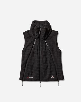Roa Women s Naike Hooded Polartec High Loft Vest Black