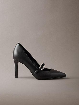 Calvin Klein Zapatos De Sal&oacute;n Con Tac&oacute;n De Aguja De Piel