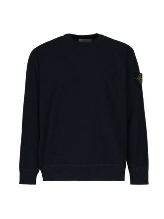 Stone Island Ribbed Crew Neck Sweater