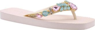 Alma En Pena Portofino Teenslipper - Dames - Slippers - Beige - 36 EU - Schoenen