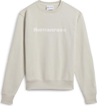 adidas Originals ADIDAS Originals Mens Pw Basics Relaxed Fit Crew Neck Sweatshirt in.Grey - Size X-Small