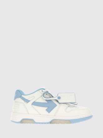 Off-white Sneakers low top Out Of Office in pelle con punta traforata e logo