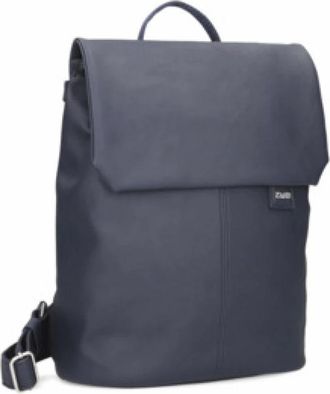 zwei Stadsrugzak Mademoiselle Mr13 - Dames - Tassen - Blauw - Maat: ONE Size Zijde