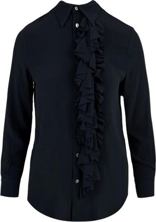 Douuod Blauwe Gallinella Shirt - Dames - Overhemden - Blauw - XS - Overhemden