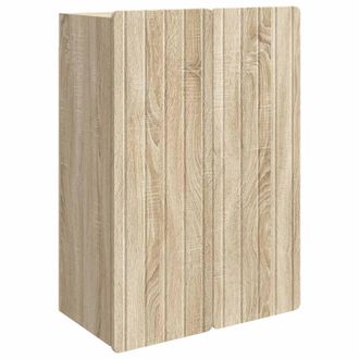 vidaXL Armario De Pared Roble Sonoma 66 X 34,5 X 92 Cm Vidaxl