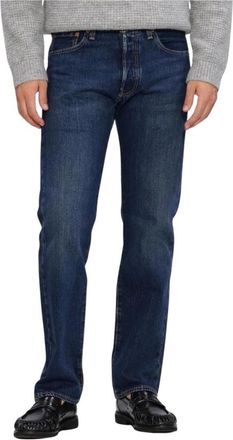 Levi's 501 Original Fit Jeans - Heren - Jeans - Blauw - Maat: W34 L32 Katoen
