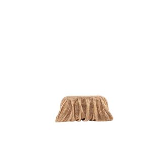 Benedetta Bruzziches Tassen, Dames, Geel, ONE Size, Satijn, Venus La Grande Bag