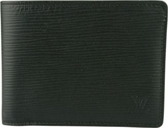 Louis Vuitton Black Epi Leather Coin Purse/Coin Case (Pre-Owned)