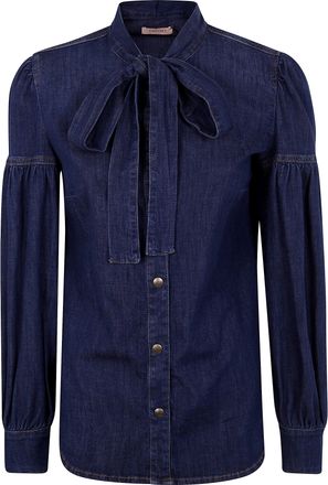 Twin-Set Denim Shirt By Twinset