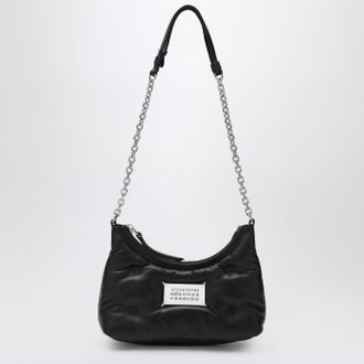 Maison Margiela Micro Glam Slam Hobo Bag In Black