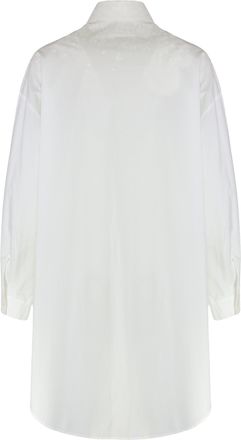 Maison Margiela Womens Oversized Cotton Shirt White