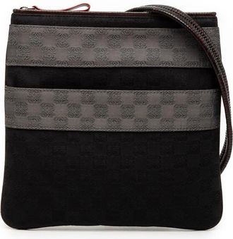 Loewe Pre-owned Loewe Anagram Canvas Crossbody EPA9AL4C5SZ9FZTO