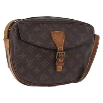 Louis Vuitton Pre-owned Jeune Fille MM Schoudertas - Dames - Pre-owned - Bruin - Maat: ONE Size Leer