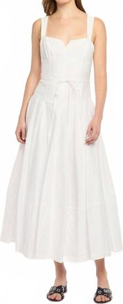 Cinq &agrave; Sept Jerome Midi Dress In White