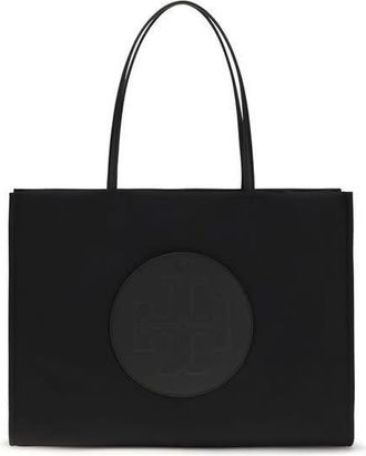 Tory Burch Nylon Tote Bag Black
