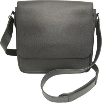 Louis Vuitton Pre-owned Vintage Schoudertas - Heren - Vintage Schoudertas - Zwart - ONE Size - Leer - Vintage