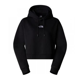 The North Face Hoodies, female, Black, M, Essential Cropped Hoodie for adventures